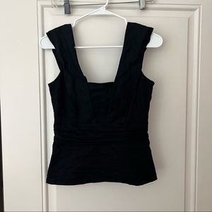 Black Nicole Miller blouse tank top